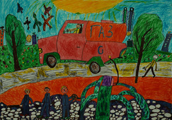 "Перевозчик газа" Самир Пулатов, 8 лет, г. Оренбург
