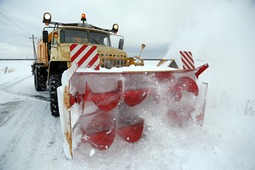 В расчистке дорог в снежные дни было задействовано 120 единиц снегоуборочной техники газовиков