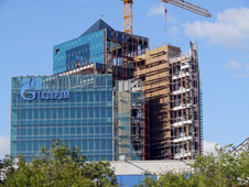 "Выше только небо" (строительство Газпром-Сити). Антон Краденов, 2009