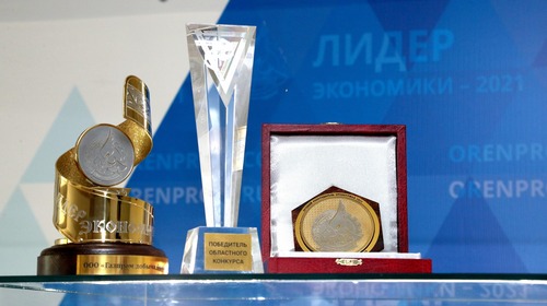 Награды "Лидера экономики" — самого престижного конкурса, проводимого среди деловой элиты Оренбургской области