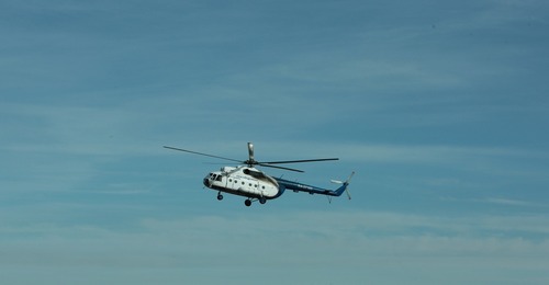 Вертолетное патрулирование (фото из архива)