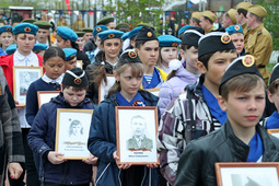 Празднование 77-й годовщины Великой Победы в селе Дедуровка Оренбургского района