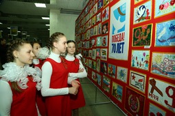 Школьницы Оренбургского района нашли свои работы на "Ковре мира"