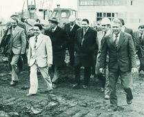 Правительственная делегация на промысловых объектах, 1978 год