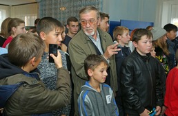 Рассказ Александра Тагирова о профессии газовика заинтересовал мальчишек