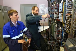 Контроль герметичности кабеля на участке связи газоперерабатывающего завода
