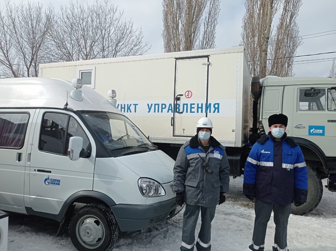 Спецавтомобили ООО "Газпром добыча Оренбург"