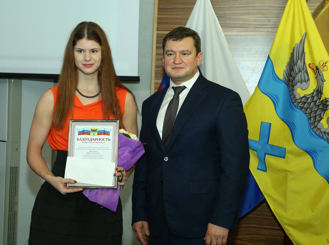 Мария Каменева — воспитанница школы плавания Дворца "Газовик"