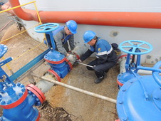 Подготовка резервуара к гидроиспытаниям