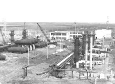 Строительная площадка УКПГ-2. 1971 год