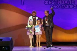 Иван Жиганов и Ольга Юдахина в восторге от дуэта "Фламинго"