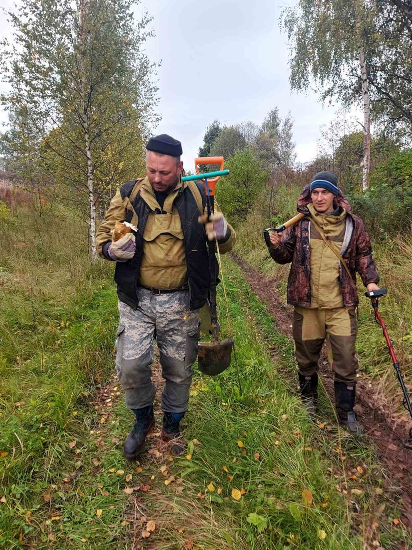 По пути на раскопки у деревни Урдом Тверской области