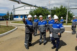 Оренбургские газодобытчики посетили производственные объекты ООО "Газпром трансгаз Саратов"
