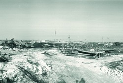 Строительство УКПГ № 10, 1977 год