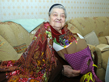 Ветеран ООО «Газпром добыча Оренбург», участница Великой Отечественной войны Ксения Ивановна Гурьянова гордится своим возрастом: ей исполнилось 95.