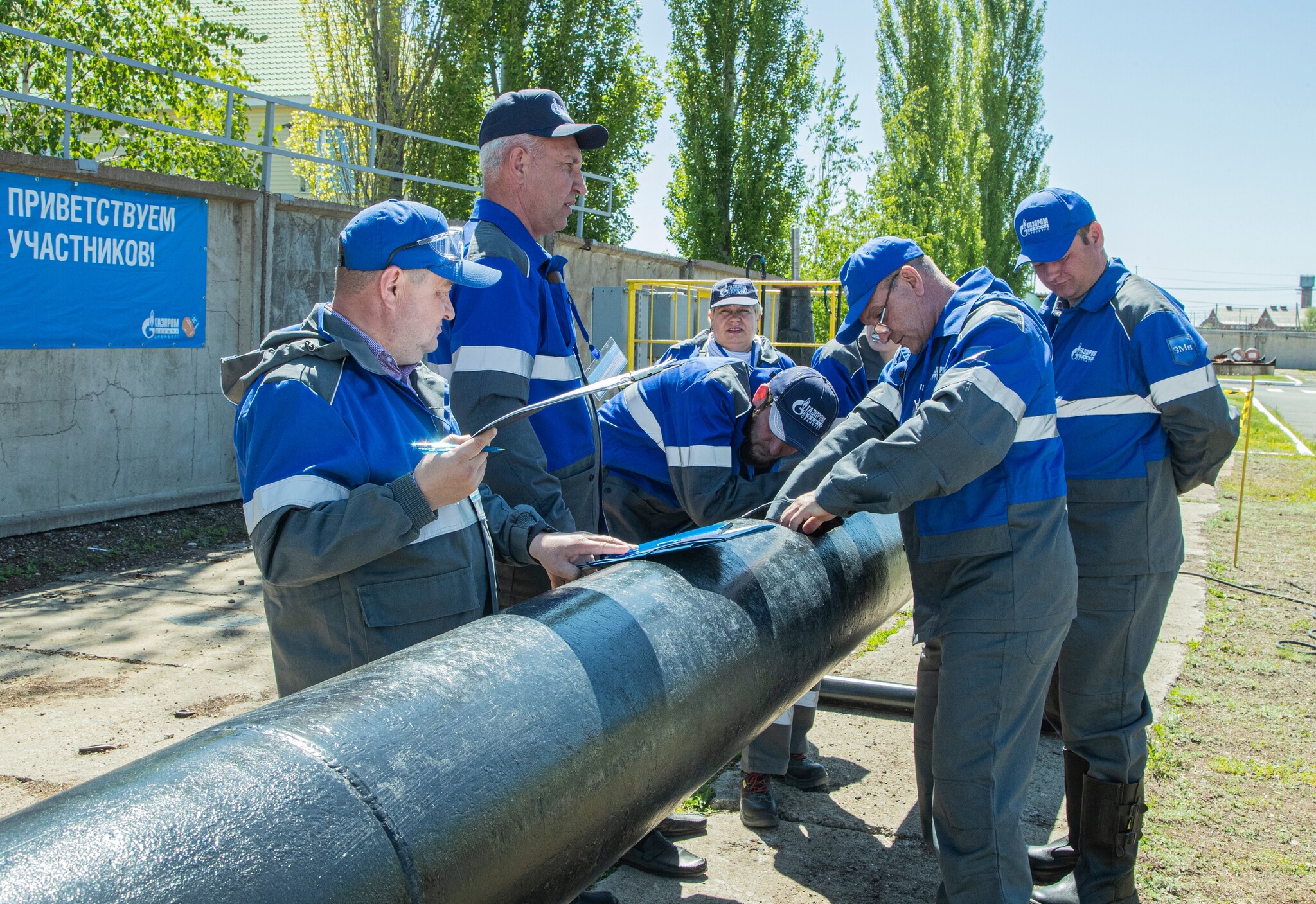 Марафон профессиональных состязаний Общества «Газпром добыча Оренбург»  продолжили трубопроводчики линейные